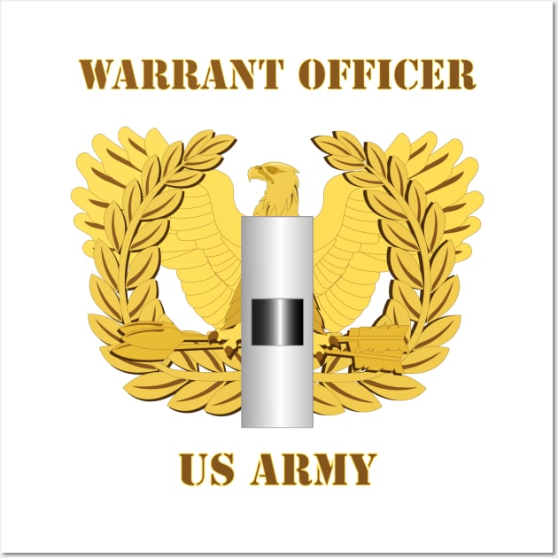 Emblem - Warrant Officer - WO1 Wall Art by twix123844